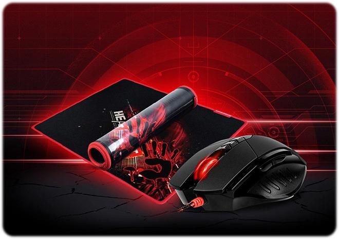 ماوس مخصوص بازی ای فورتک مدل V7M71 A4Tech V7M71 Gaming Mouse